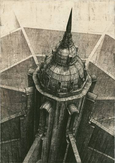 Print of Architecture Printmaking by Marcin Bialas
