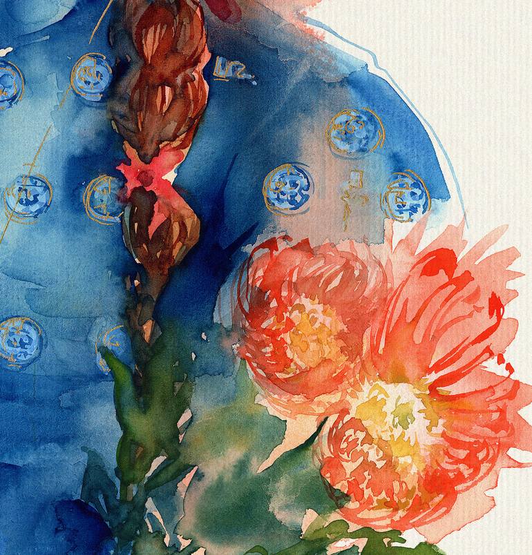 Original Portraiture Women Painting by Viktoriia Davydova