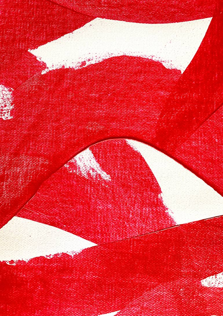 Original Abstract Expressionism Abstract Painting by Monializa Monika Widenka