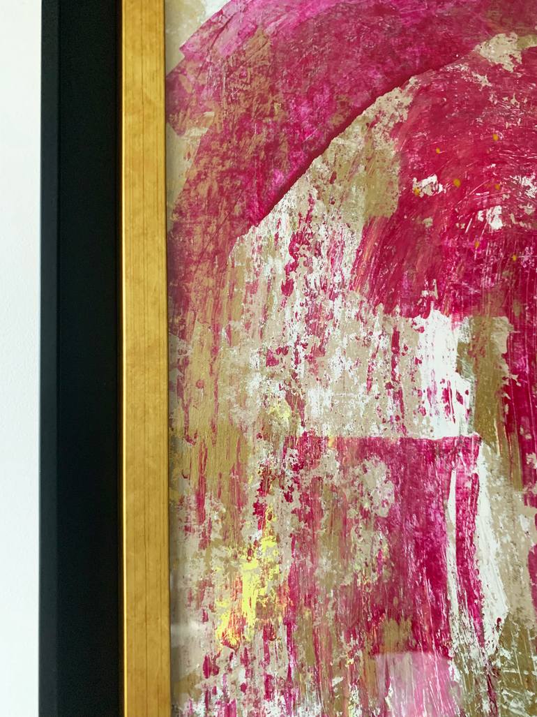 Original Abstract Expressionism Abstract Painting by Monializa Monika Widenka