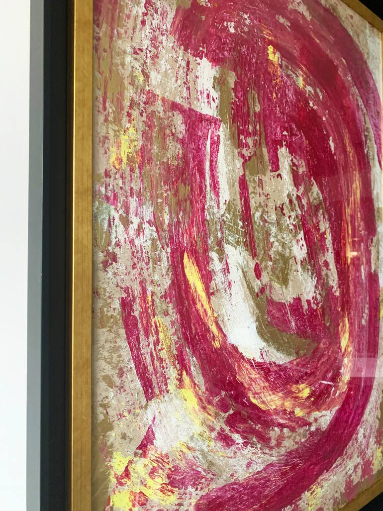 Original Abstract Expressionism Abstract Painting by Monializa Monika Widenka