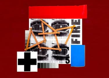 Original Contemporary Politics Mixed Media by Luis Salas