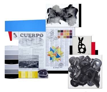 Original Conceptual Politics Mixed Media by Luis Salas