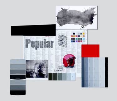 Original Contemporary Politics Mixed Media by Luis Salas