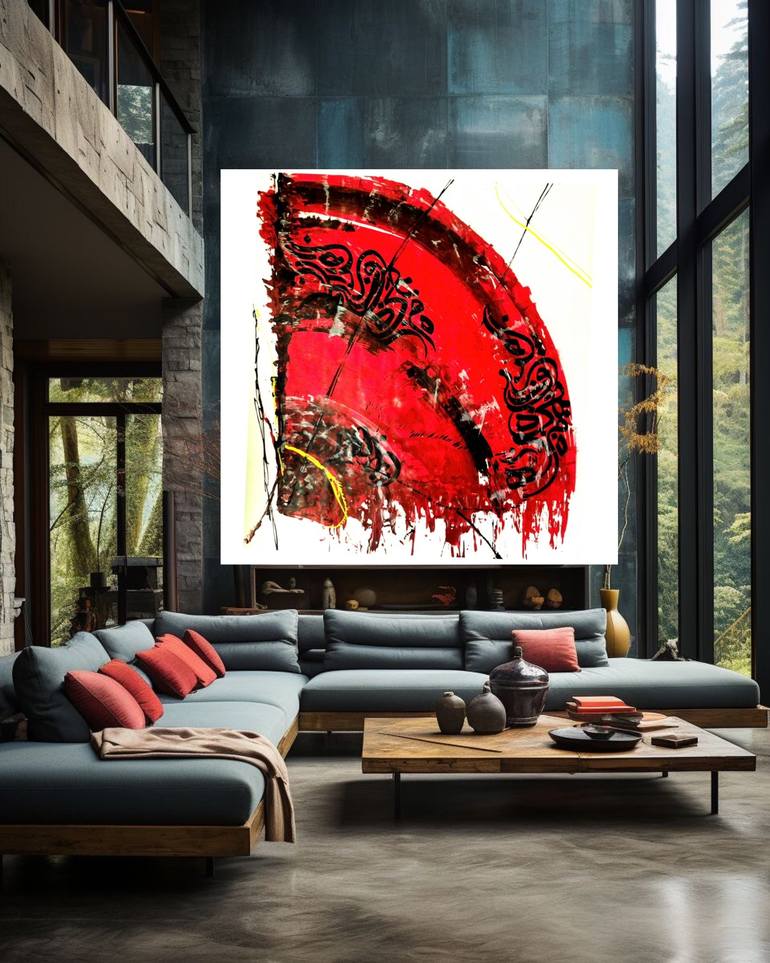 Original Abstract Paintings by Farhad Yazdani