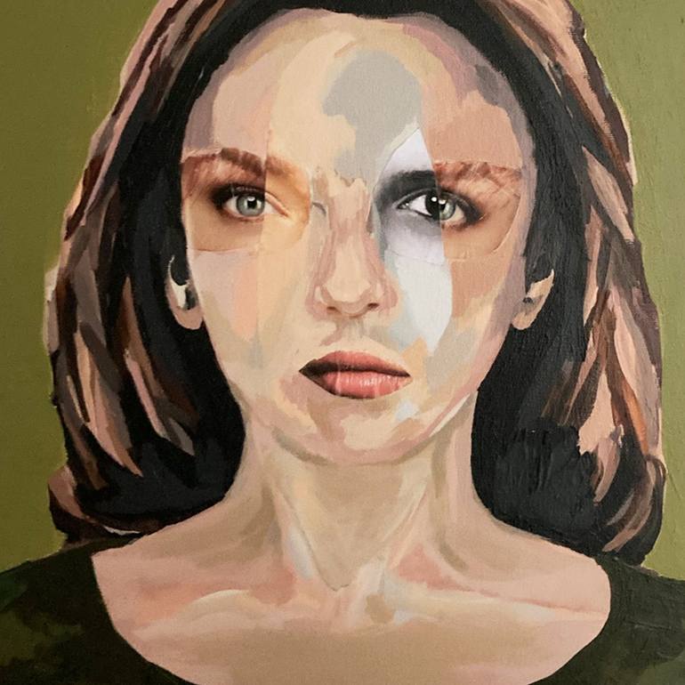 Original Pop Art Women Painting by Asli Kranya