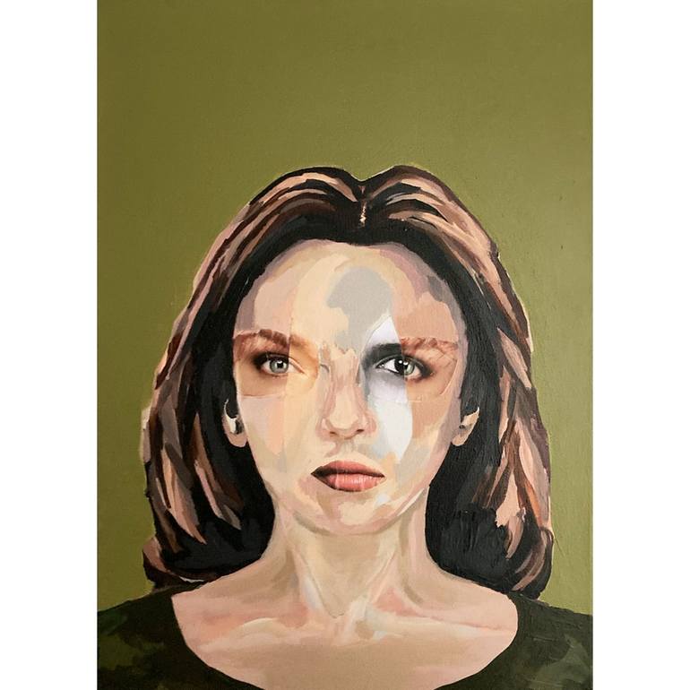 Original Pop Art Women Painting by Asli Kranya