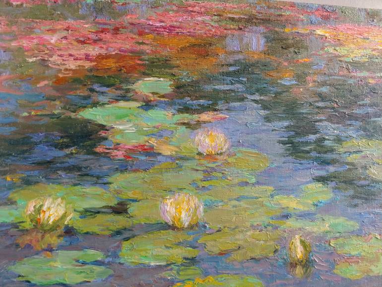 Original Impressionism Landscape Painting by Svitlana Gunchenko