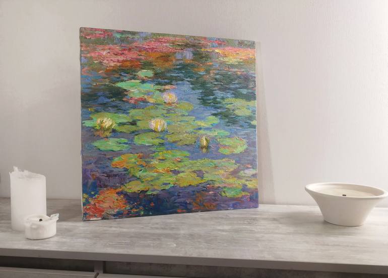 Original Impressionism Landscape Painting by Svitlana Gunchenko