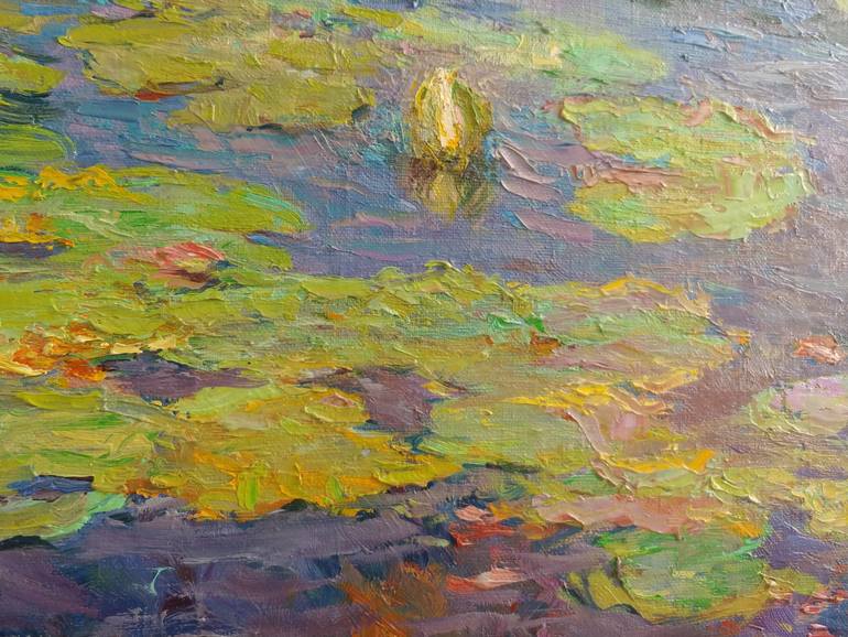 Original Impressionism Landscape Painting by Svitlana Gunchenko