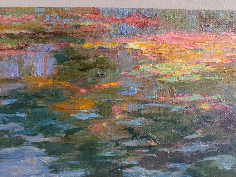 Original Impressionism Landscape Painting by Svitlana Gunchenko