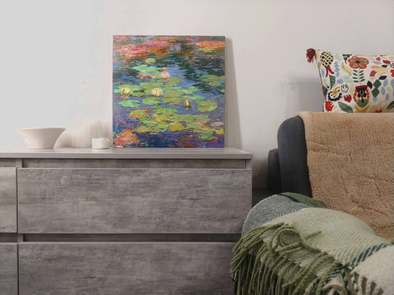 Original Impressionism Landscape Painting by Svitlana Gunchenko