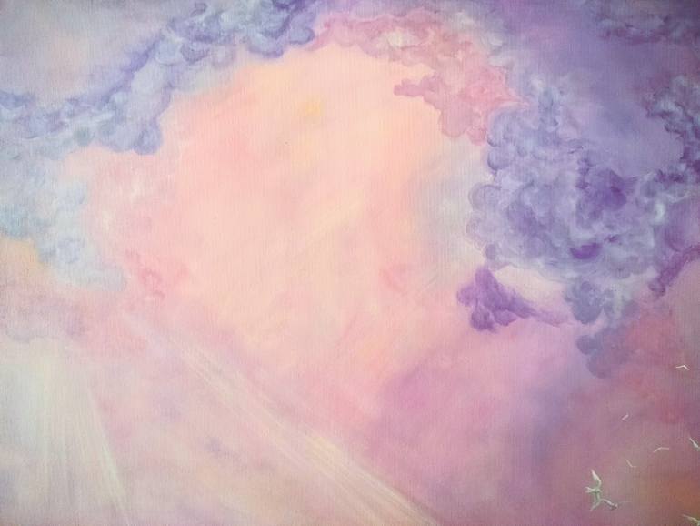 Original Abstract Expressionism Seascape Painting by Sanna Pynnönen