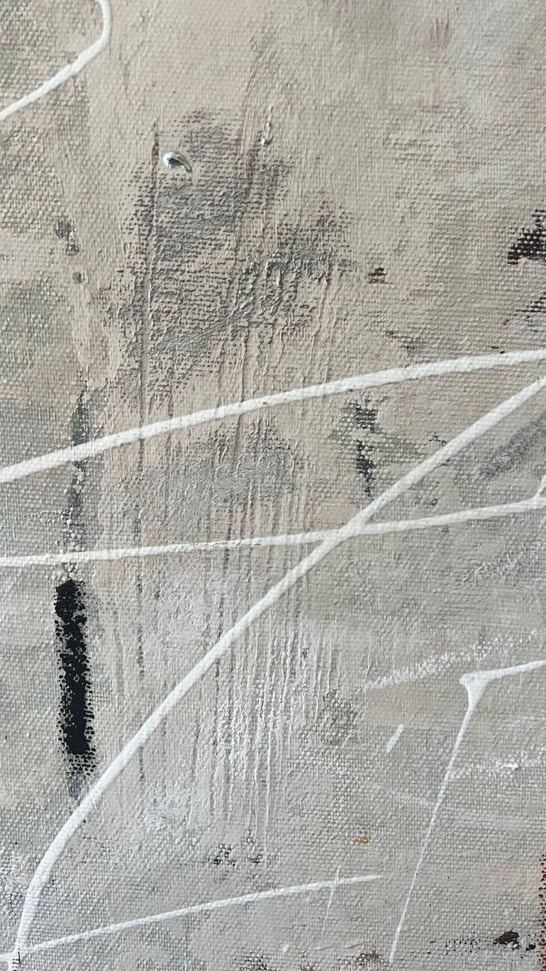 Original Abstract Expressionism Abstract Painting by Kateryna Malomuzh