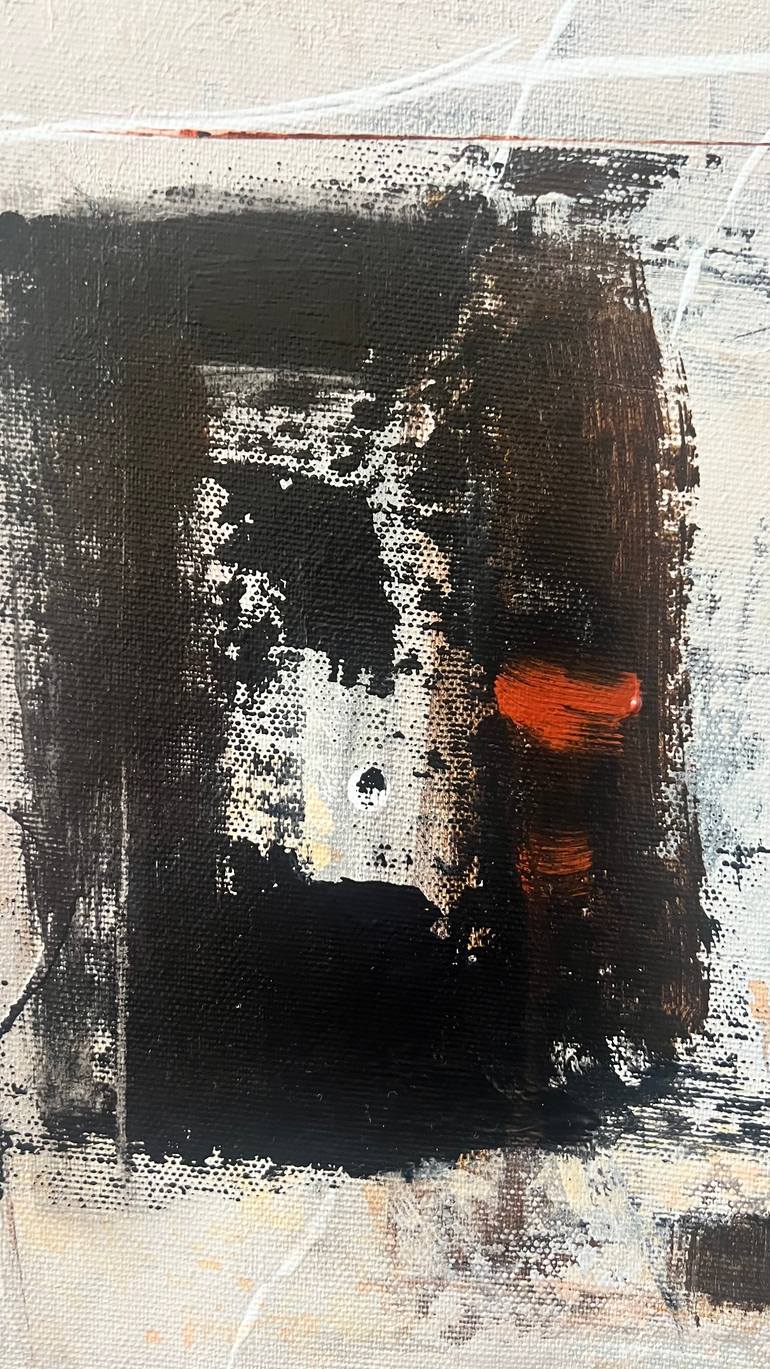 Original Abstract Expressionism Abstract Painting by Kateryna Malomuzh