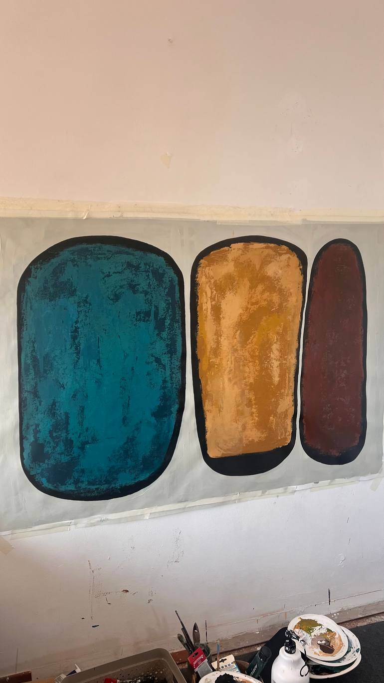 Original Contemporary Abstract Painting by Kateryna Malomuzh