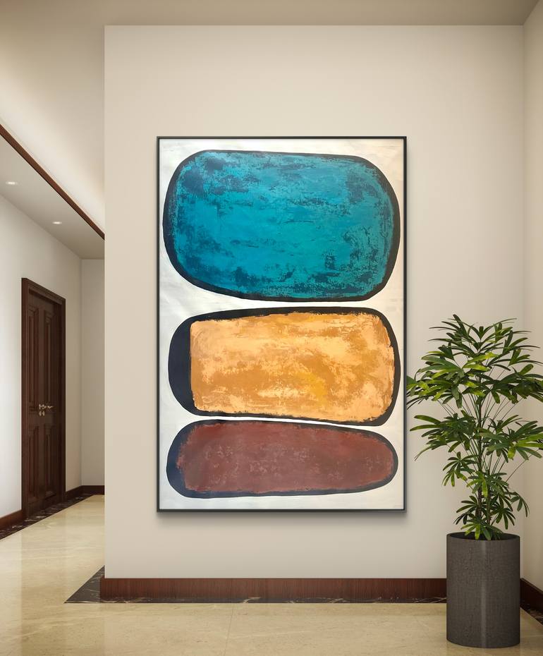 Original Contemporary Abstract Painting by Kateryna Malomuzh