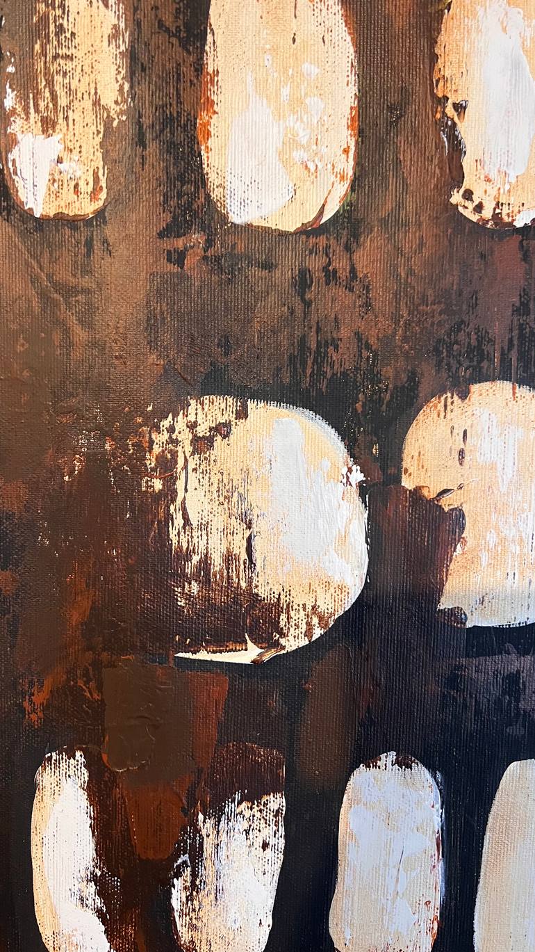 Original Abstract Expressionism Abstract Painting by Kateryna Malomuzh