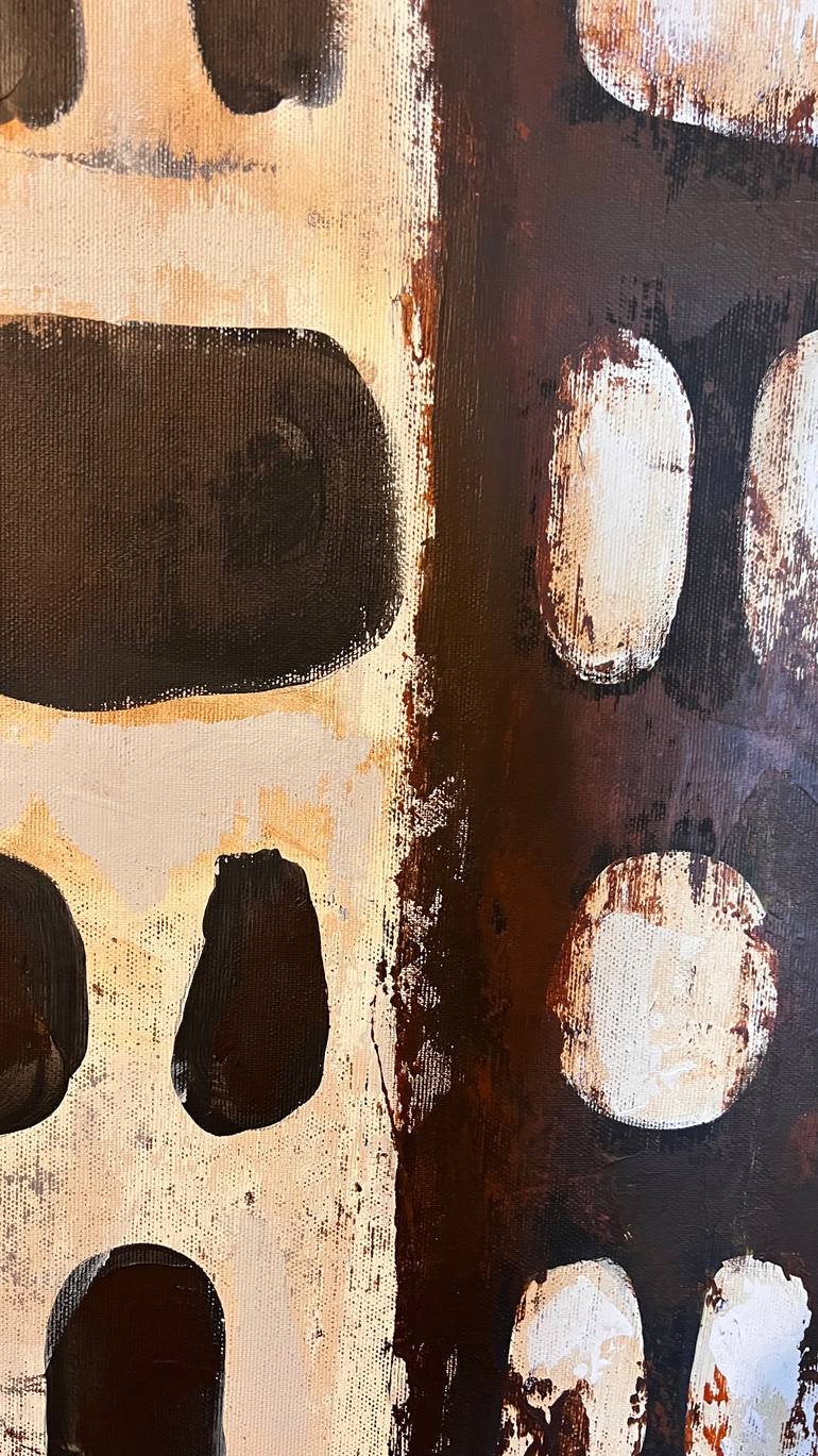 Original Abstract Expressionism Abstract Painting by Kateryna Malomuzh