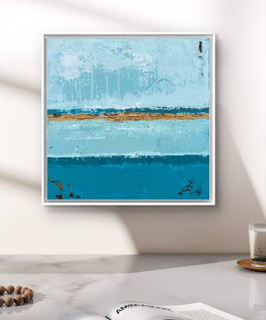 Original Abstract Expressionism Abstract Painting by Kateryna Malomuzh