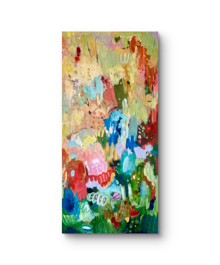 Original Abstract Expressionism Abstract Painting by Kateryna Malomuzh