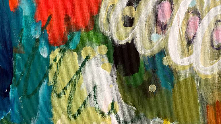 Original Abstract Expressionism Abstract Painting by Kateryna Malomuzh