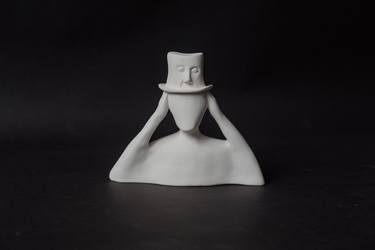 Original Surrealism People Sculpture by Matias Sierra