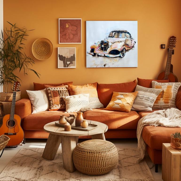 Original Surrealism Car Mixed Media by Olga Sova