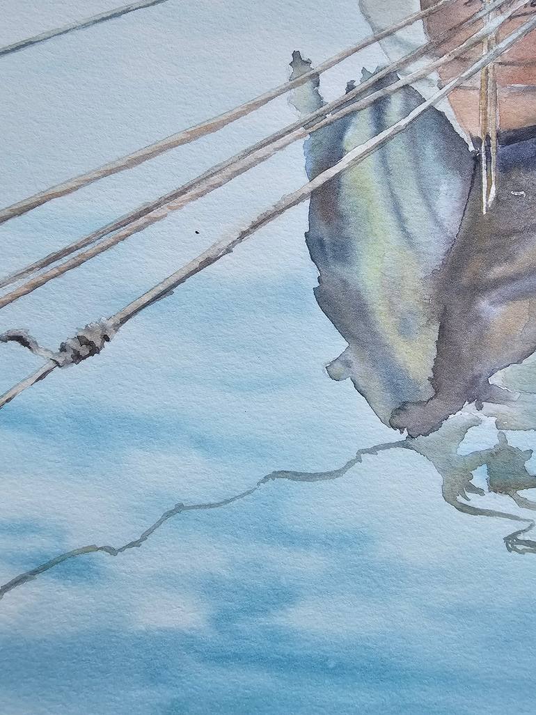 Original Realism Water Painting by Olga Sova
