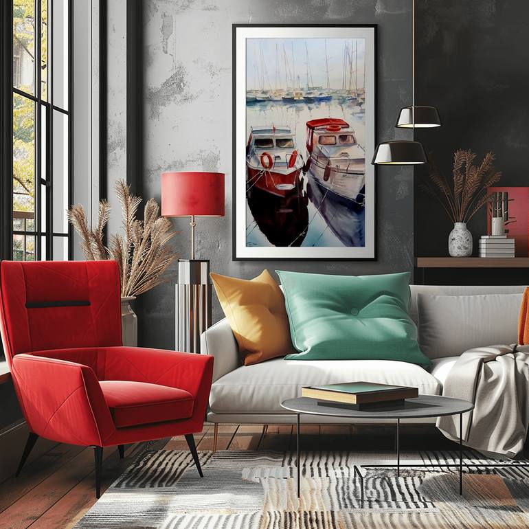 Original Realism Seascape Painting by Olga Sova