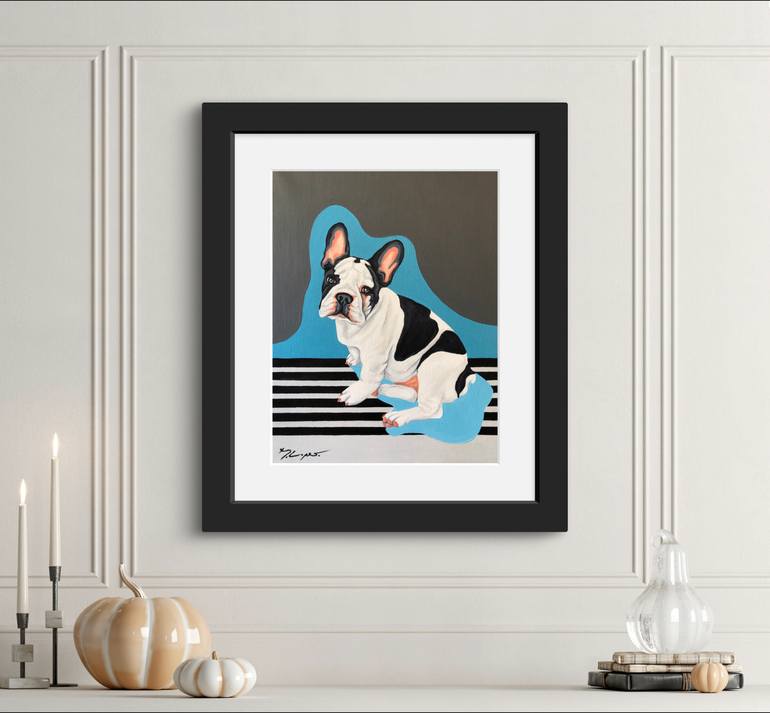 Original Pop Art Animal Painting by Macarena Lopez