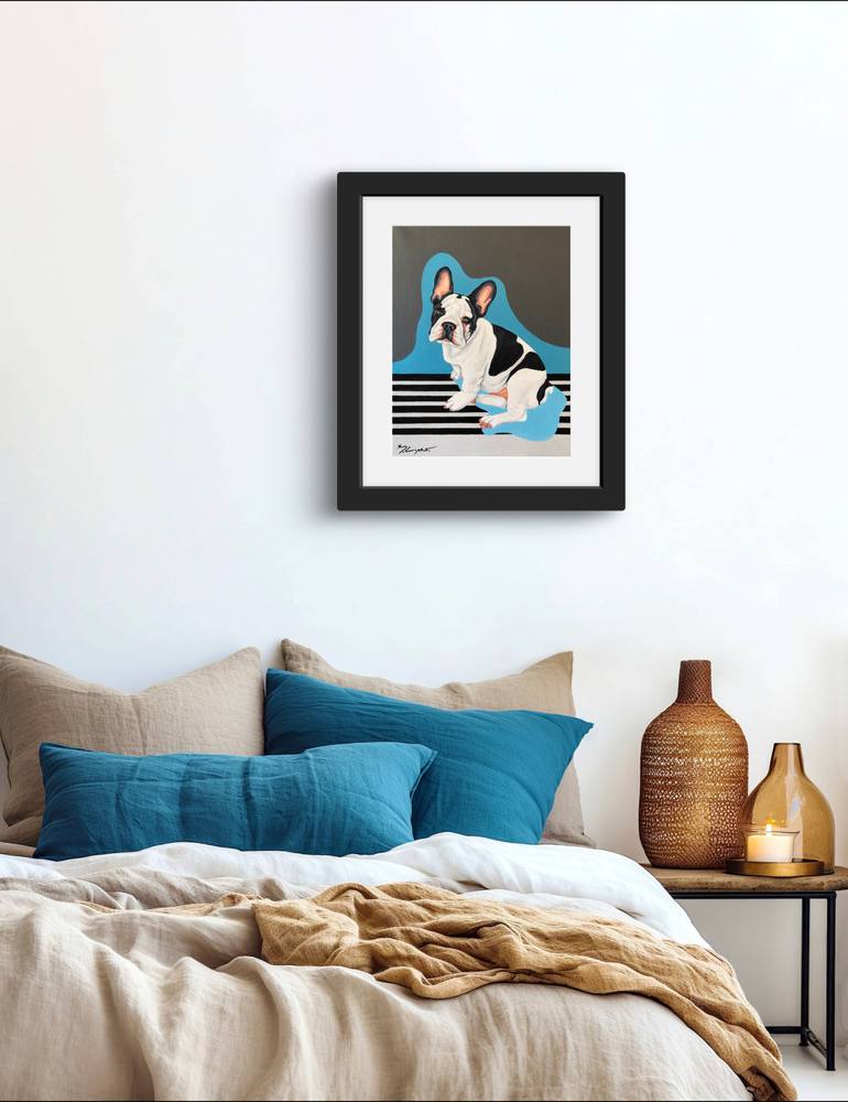 Original Pop Art Animal Painting by Macarena Lopez
