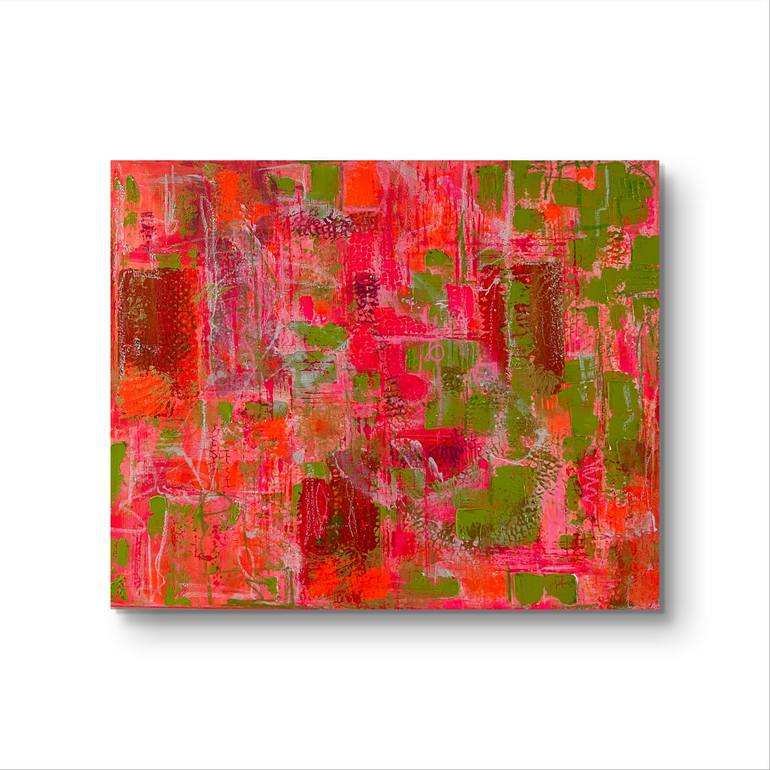 Original Abstract Painting by Nataliia Mcmillian | Abstract Art on Canvas | The Warmth of Autumn Colors