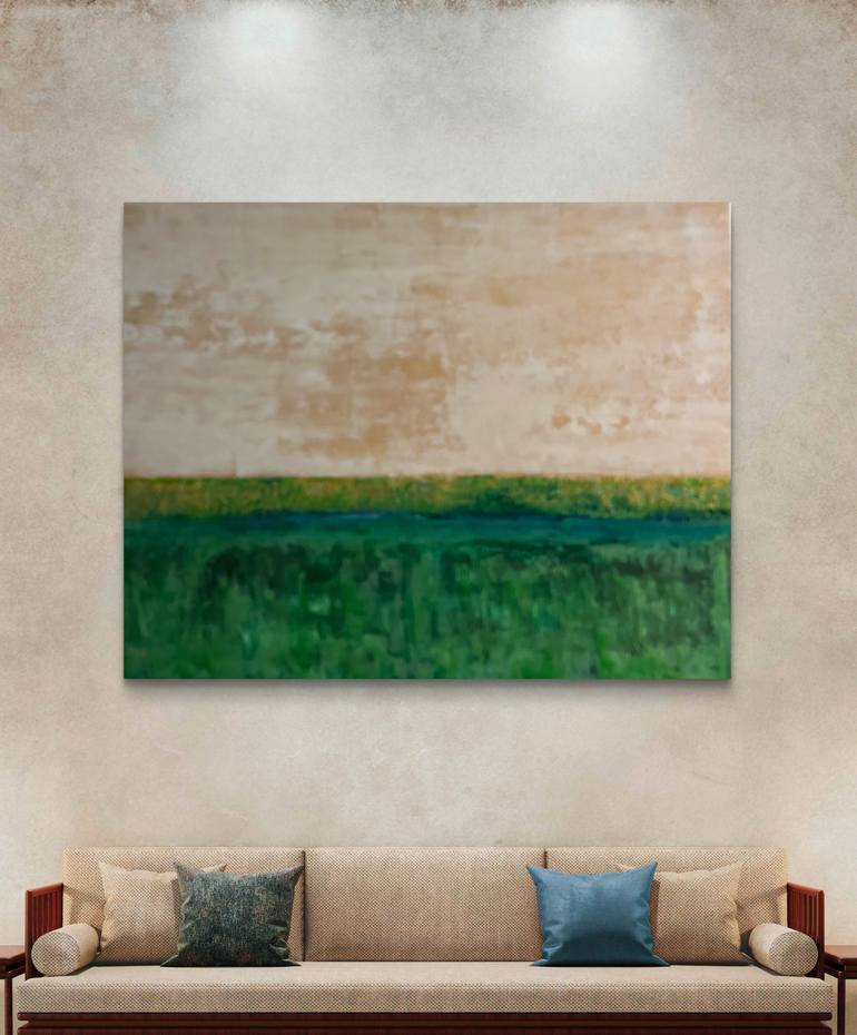 Original Minimalism Abstract Painting by Nataliia Mcmillian