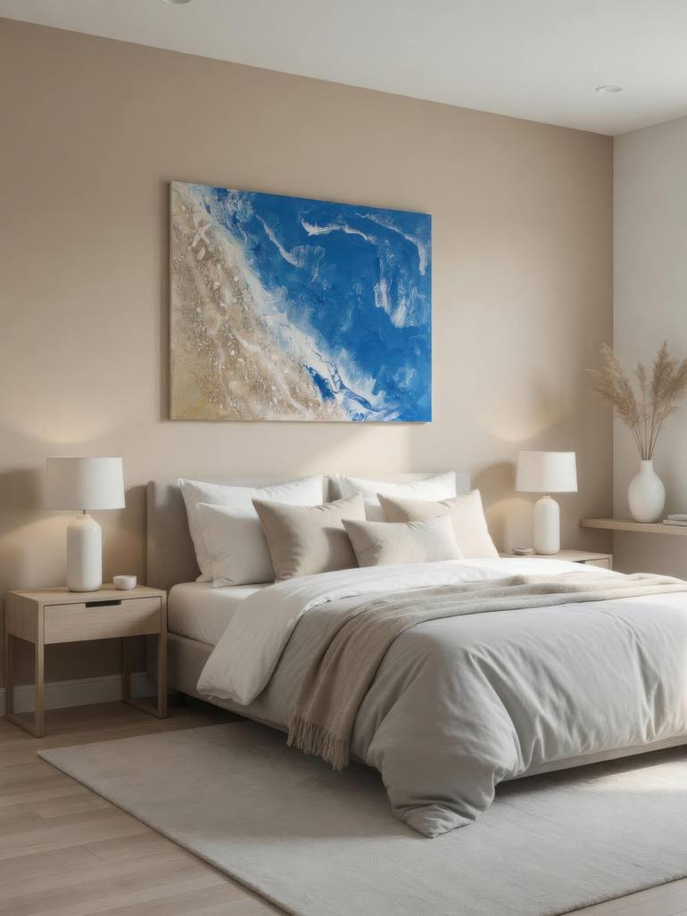 Original Impressionism Beach Painting by Nataliia Mcmillian