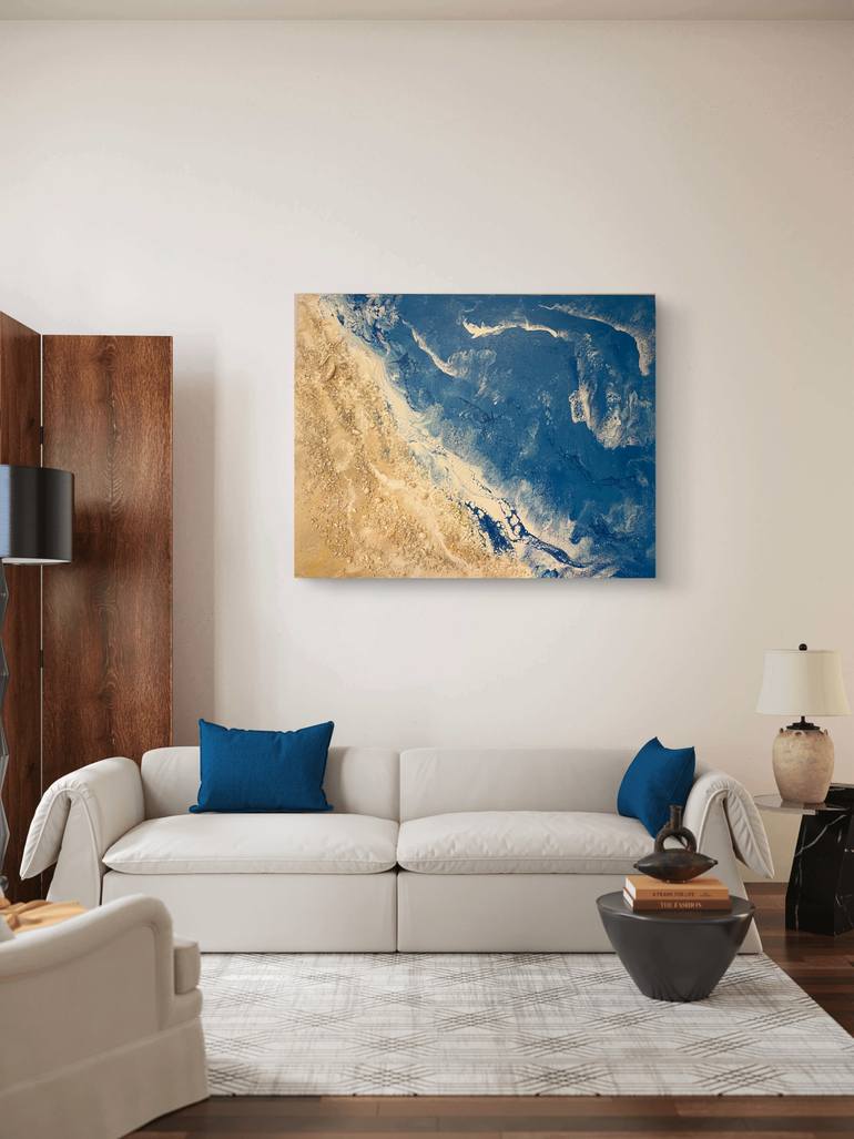 Original Impressionism Beach Painting by Nataliia Mcmillian