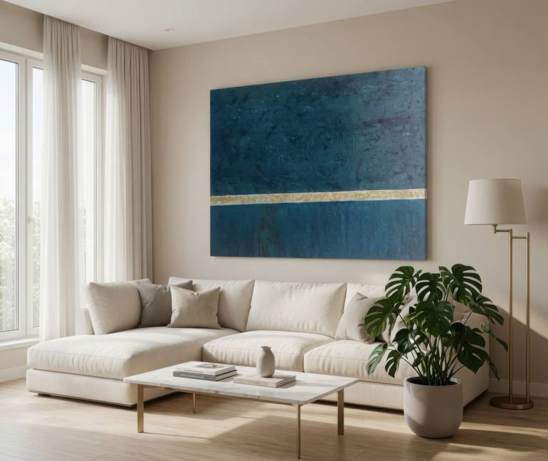 Original Minimalism Abstract Painting by Nataliia Mcmillian