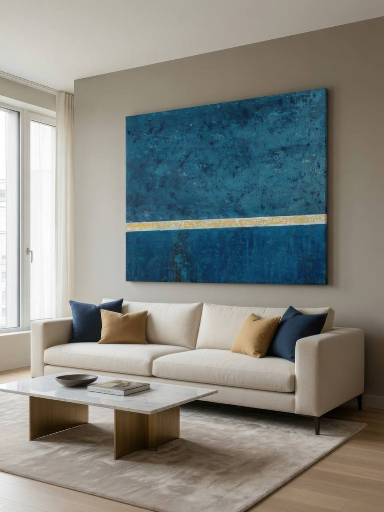 Original Minimalism Abstract Painting by Nataliia Mcmillian