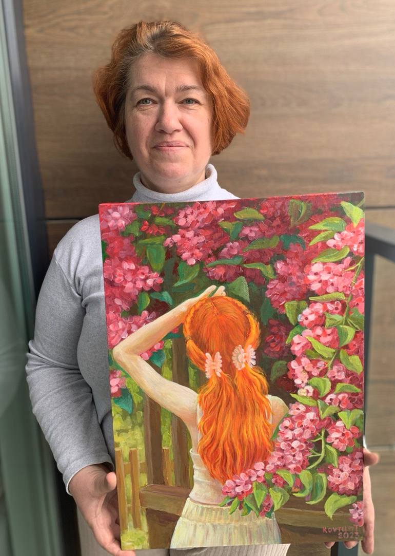 Original Realism Women Painting by Tetiana Kovtun
