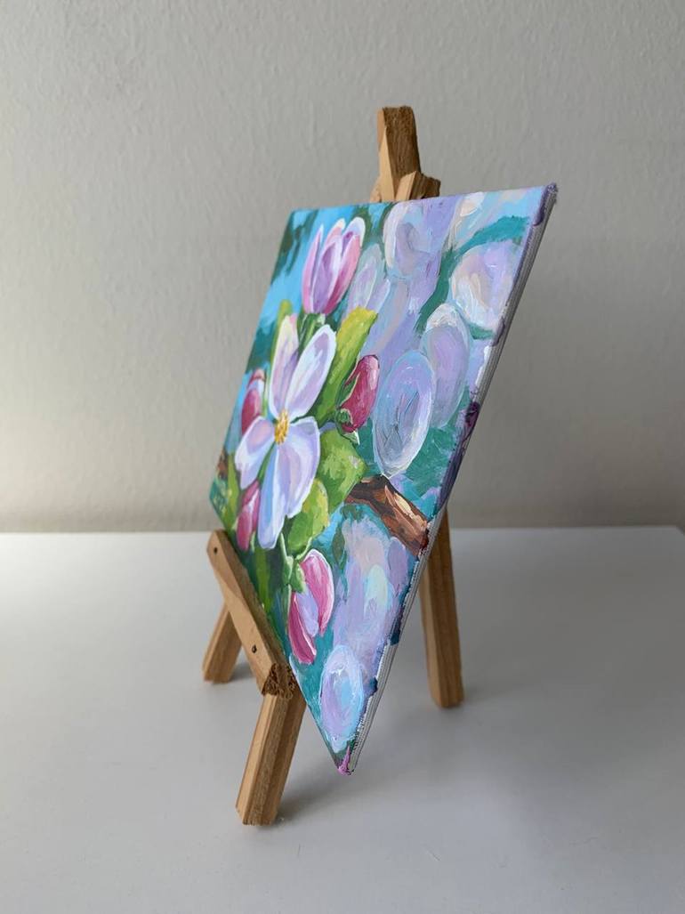 Original Realism Floral Painting by Tetiana Kovtun