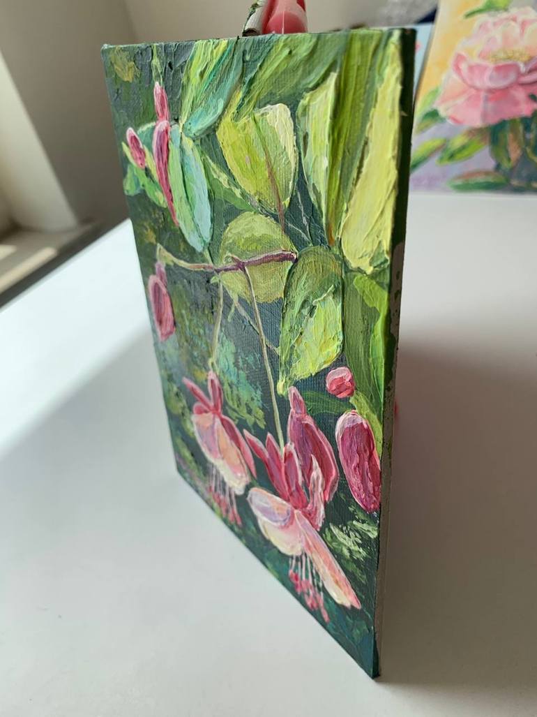 Original Impressionism Floral Painting by Tetiana Kovtun