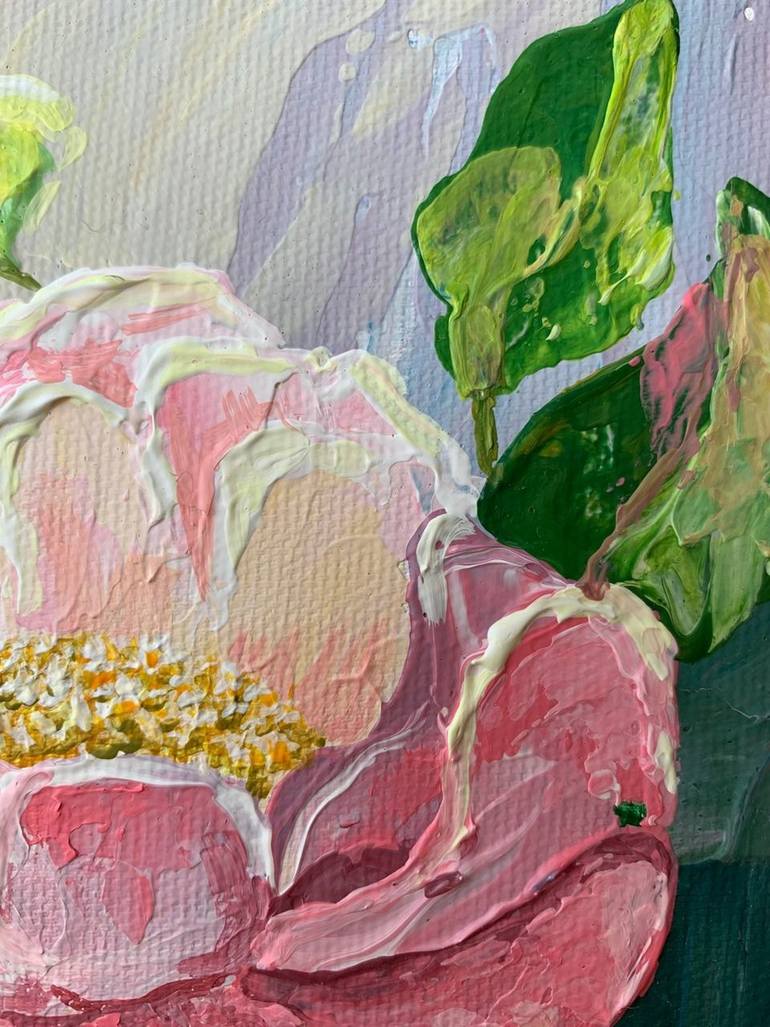 Original Impressionism Floral Painting by Tetiana Kovtun