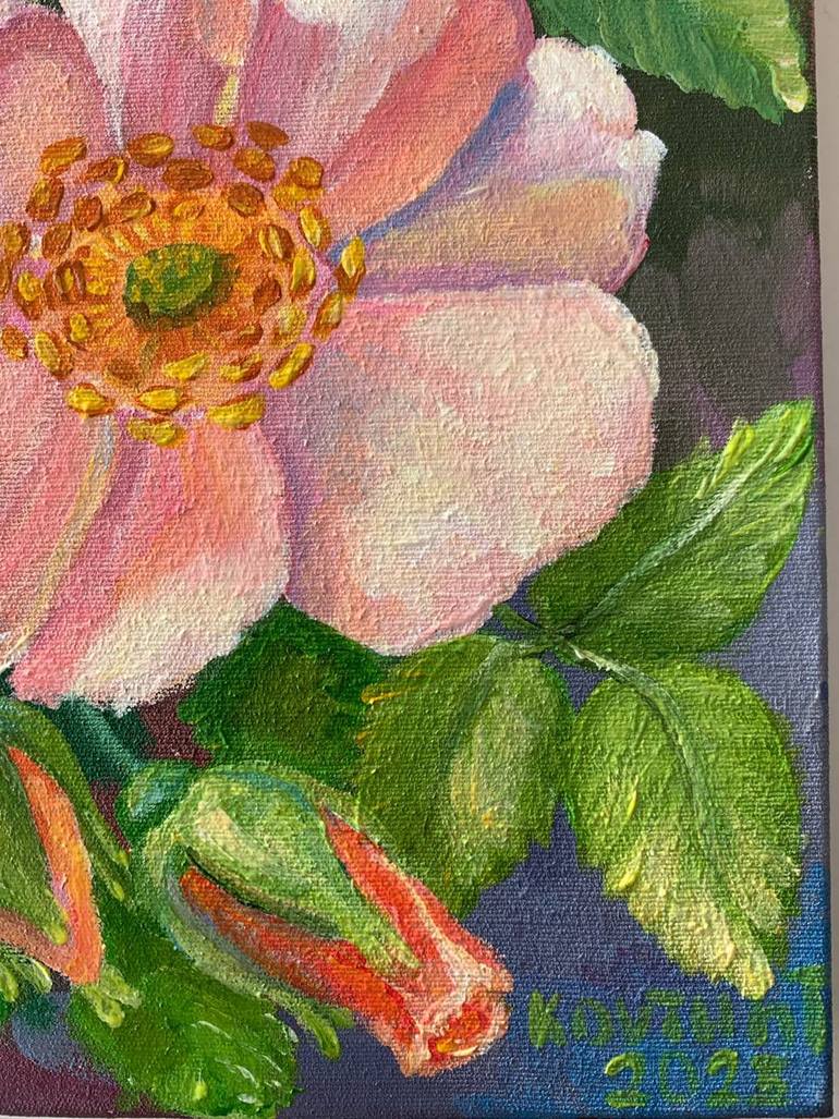 Original Realism Floral Painting by Tetiana Kovtun