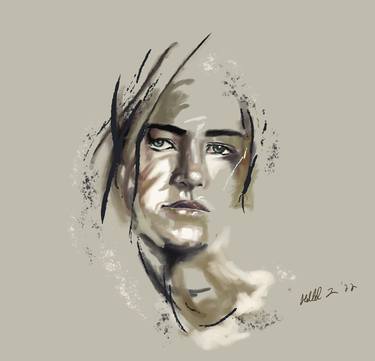 Original Expressionism People Digital by Hillel Zehnwirth