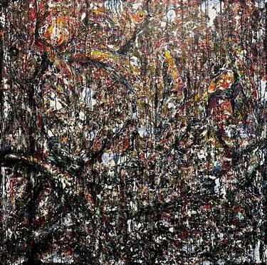 Original Abstract Expressionism Abstract Painting by Kigenza Aimable