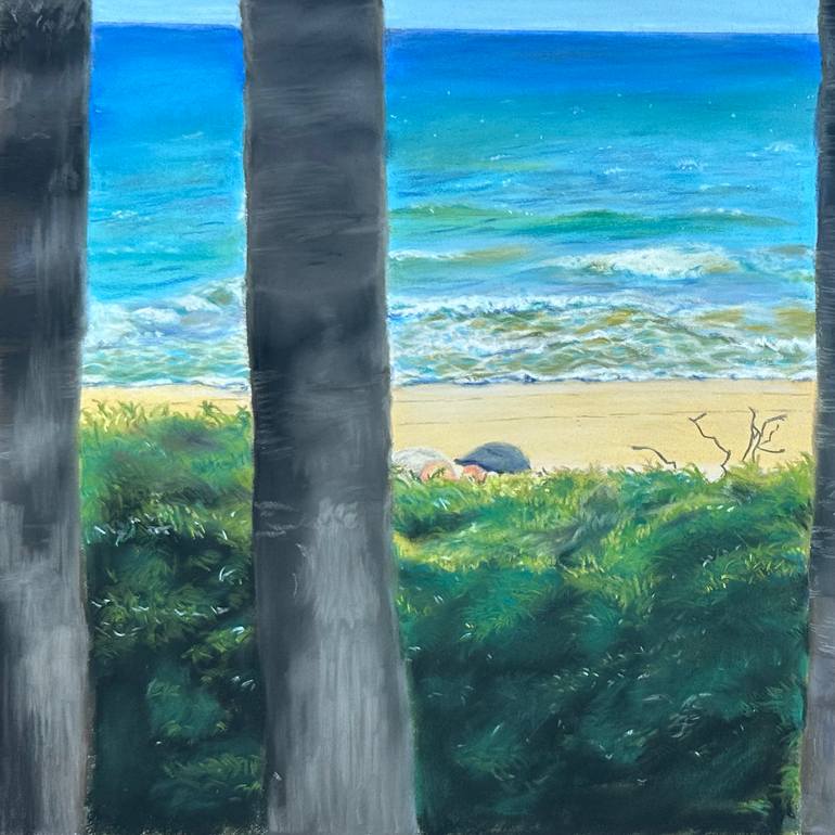 Original Realism Landscape Painting by Rai Murata