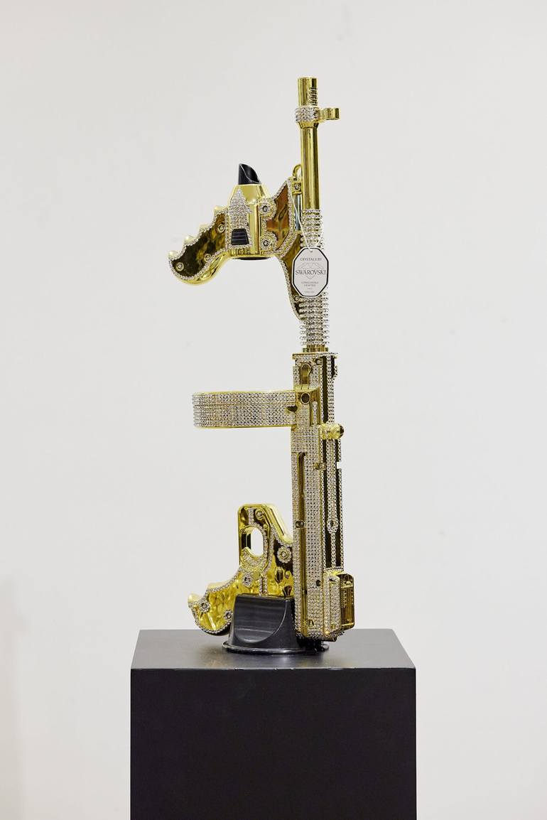 Original Contemporary Pop Culture/Celebrity Sculpture by Cjs Gallery