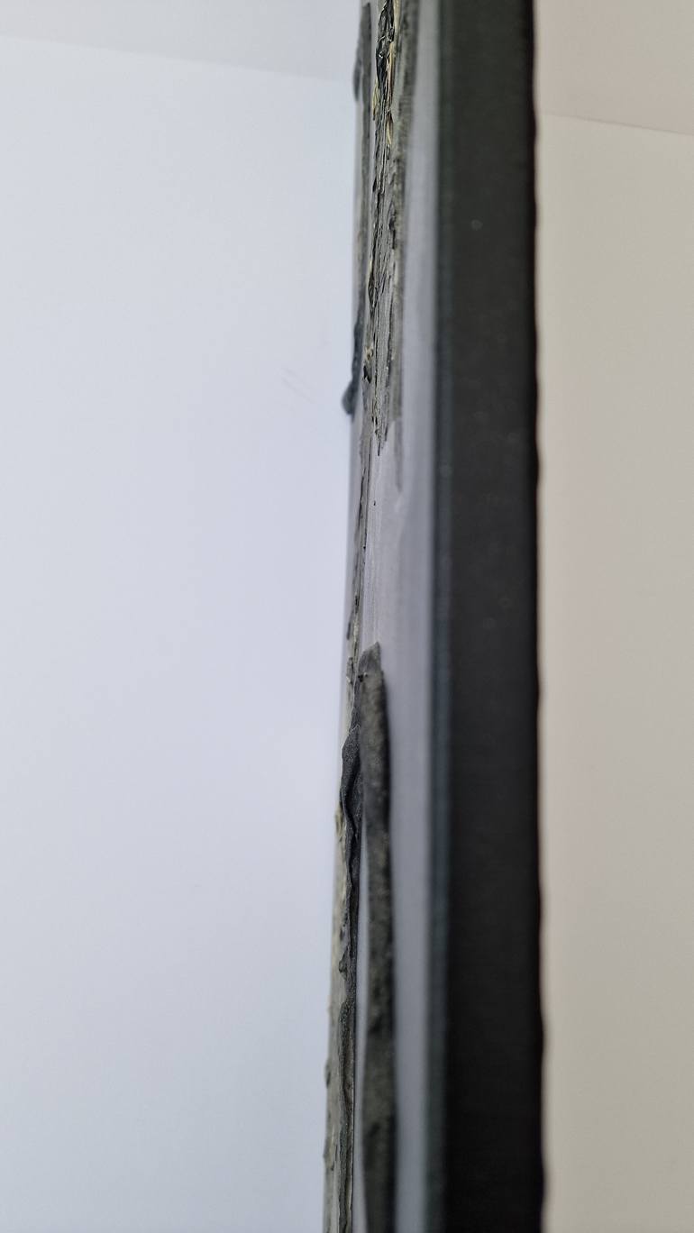 Original Abstract Expressionism Fantasy Mixed Media by Nathalie Lyben