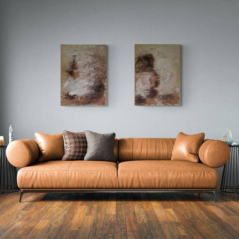 Original Contemporary Abstract Painting by Nathalie Lyben