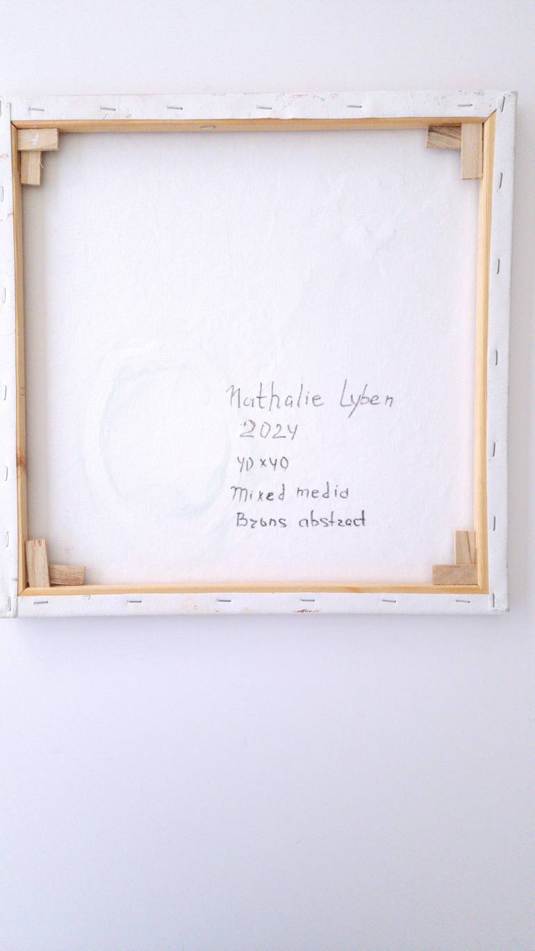 Original Abstract Expressionism Abstract Painting by Nathalie Lyben